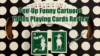 Tee-Up Funny Cartoons 1950s Playing Cards Review [Flashback]