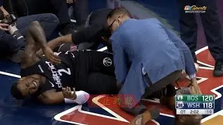 John Wall Gets INJURED By Kyrie Irving Accident&Heartbroken！
