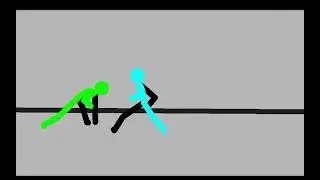 Lil fight animation #stickmananimation #punch #sticknodes #fight #stickman #impactframes