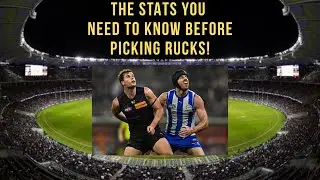 THE STATS YOU NEED TO KNOW BEFORE PICKING RUCKS! AFL   SUPERCOACH 2026