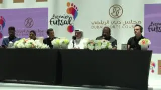 Xavier Britto, Chairman' address at Press Conference of Premier Futsal in Dubai