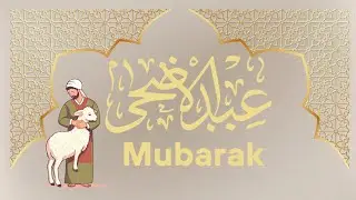 Wishing everyone around the world EID MUBARAK!Eid ul Adha greeting card in canva