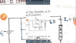 Power Electronics Lecture 1 Commutation Techniques of Thyristors part 1