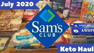July Sams Club KETO Haul