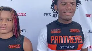 Interview with Center Line 2027 WR/S/RB/KR Darius Wallace and 2026 OLB/WR Corday White