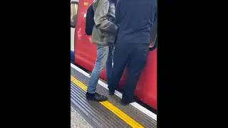 Ken Livingstone Holds Up Train