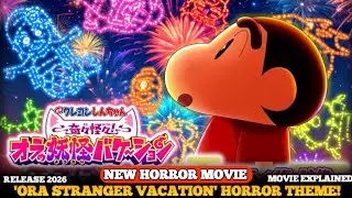 Shinchan Horror Movie 'Ora Stranger Vacation' Story Explained 😍 | Most Horror Movie Ever😱