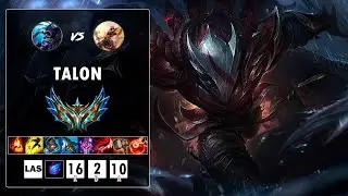 Talon vs Azir: Las runas de Fase Veloz aceleran la destrucci&oacute;n | Parche 13.9