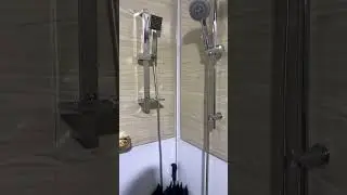 High quality Bathroom Rainfall Brass shower set