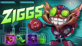 TFT ziGGs Carry  S++ Tier Domination | Set 16 | Patch 16.2