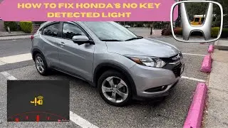 HONDA NO KEY DETECTED FIX !!!/read description also