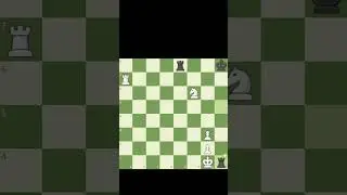 Crazy Stalemate!! Rook Sacrifice Chess #shorts #stalemate