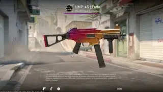 UMP-45 FADE CS2 (SKIN SHOWCASE)