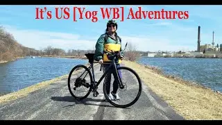 Test ride the Poseidon bicycle before our loop the lake touring [ Lake Michigan Circle ]