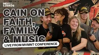 CAIN on Faith, Family & Music | Live from MVMNT '24 | Levi & Jennie Lusko | Hey! It's The Luskos