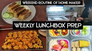 Busy Moms Ki Life Hogi Ab Asan ||Weekly Lunch Box Meal Prep||Healthy Lunch box recipes