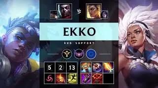 Ekko Support vs Rell - EUW Master Patch 25.15