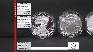 2007 / 2008 Silver Eagle - West Point - Satin Finish (OGP)