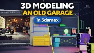 3D Modeling an Old Garage in 3ds Max | Step-by-Step Environment Tutorial