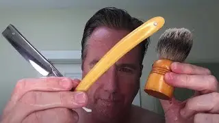 Как НЕ следует бриться опасной бритвой!