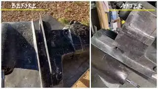 Lasersko či&scaron;ćenje &ldquo;Z&rdquo; noge motora 2 dio || Laser cleaning of the 