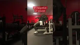245LBS paused bench | Russian Cycle #benchpress #powerlifting #bodybuilding #bench #225