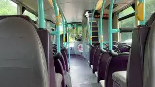Ride on AVMT Buses Volvo B7TL Wright Eclipse Gemini WX56 HJZ.