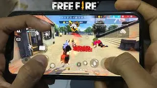 FULL GAMEPLAY IPHONE 11 PRO MAX FREE FIRE HANDCAM