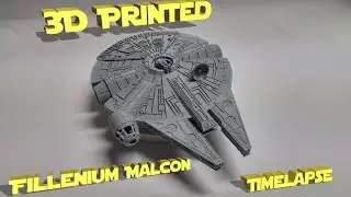 Timelapse - 3D Printed Fillenium Malcon
