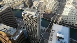 Aqua Tower - View of Downtown Chicago.
