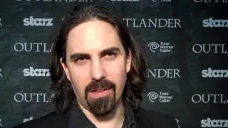 Outlander TV News&rsquo; Tartan Carpet Interview with Bear McCreary