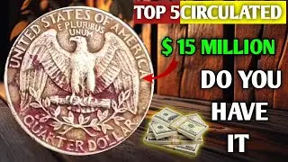 Top 5 Dirty Old Washington Quarters You Should Check in Your Jar Massive Value!