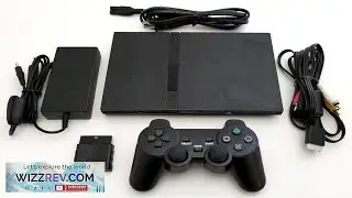 Sony PS2 SLIM Video Game System Gaming Bundle Console Set Playstation 2 Mini