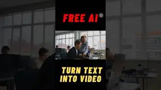 Free AI to Turn Text into Video #aiforstudents #technology #youtubeshorts #tech #edtech #studysmart