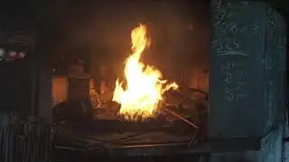 Talschmiede in M&auml;gdesprung - Damaststahl aus dem Selketal