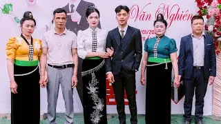 Toàn Cảnh  lễ vu quy Thu Trang & Văn Nghiên bản phủ xã thanh an Điện Biên