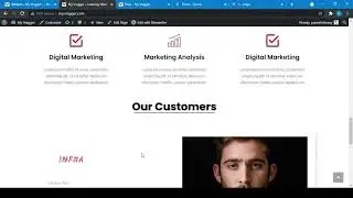 Logo  Footer | WordPress Form | Wordpress Website | Elementor | Free | Web Development Course