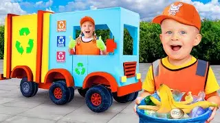 Kids Learn to Sort Garbage & Fun Learning Adventures 🌍♻️