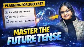 The ONLY Future Tense Guide You'll Need for Competitive Exams by Srabani Ma'am