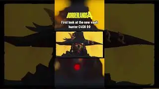 First look at the new vault hunter C4SH in Borderlands 4