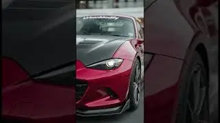 Mazda MX 5 Miata - Aggressive Track Style Build #car #automobile #mazda #shorts #modified #cars #yt