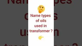 types of transformer oil