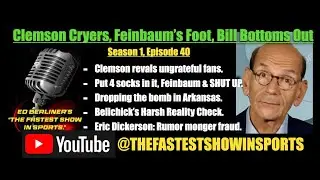 SHOWTIME: What do you get when you put Tom Brady, Bill Belichick & Eric Dickerson in the same show?
