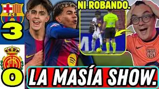 &iexcl;DE LOCOS! Espectaculo del BAR&Ccedil;A, LAMINE INTRATABLE Y GOLAZO DE MARC BERNAL.