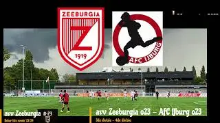 💥⚽ Beker  🙌 1ste ronde |😍 avv Zeeburgia o23 - AFC IJburg o23 (2-0) 2-1 ❤
