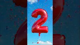 Pop & Learn Numbers with balloons (1-5)🎈 Counting for Toddlers #numberfun #toddlerlearning