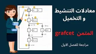 اول درس مراجعة لدروس الفصل الاول معادلات التشغيل و التخميل المتمن grafcet باك 2023