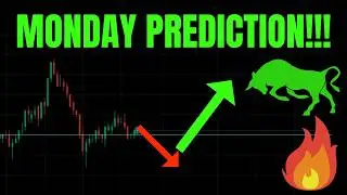 🔥 MONDAY PREDICTION! SPY, QQQ, TSLA, ES, NVDA, AAPL, AMZN, META, & BTC PREDICTION! 🚀