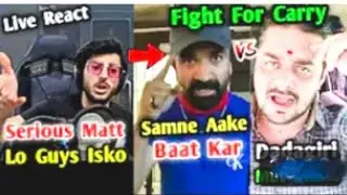 Hindustani bhau vs carry mimati reaction scence 🔥🔥