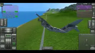 тренировка. В честь день космонавтики (12 апреля) Turboprop flight simulator